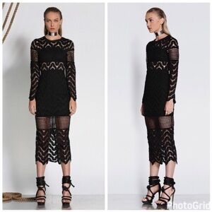 PREM The Label | State Of Grace Midi Dress Size 4